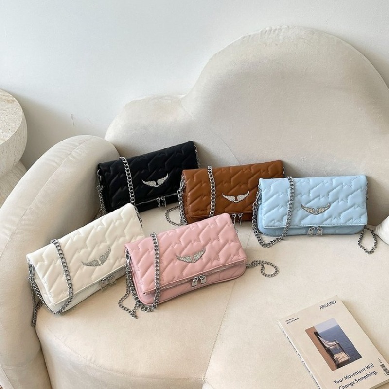 Chain Crossbody Quilted - 2026 Nieuwe gewatteerde crossbodytas met ketting,