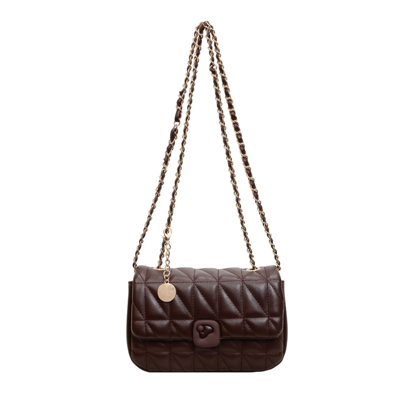 Gestikte kleine vierkante tas  - Chain Crossbody Quilted recensie en prijs