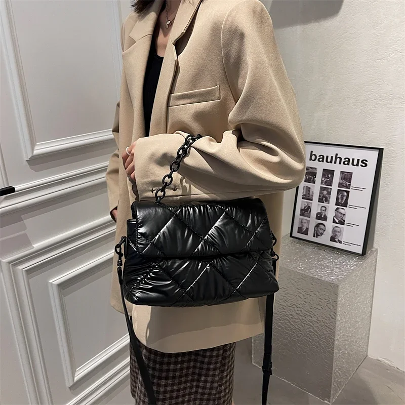 Mode Lingge Acryl Ketting Gewa - Chain Crossbody Quilted recensie en prijs