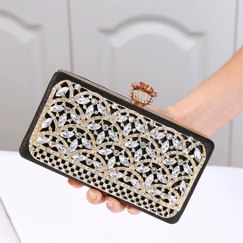 Luxe diamanten metalen frame a - Luxury Bags In Dubai recensie en prijs