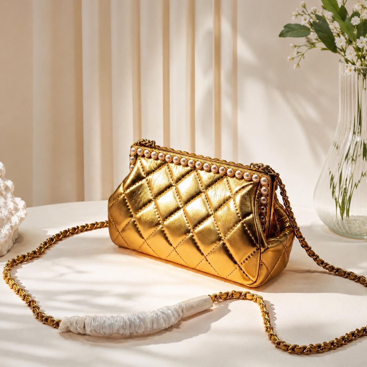 Dameshandtas nobox swipedown L - Chain Crossbody Quilted recensie en prijs