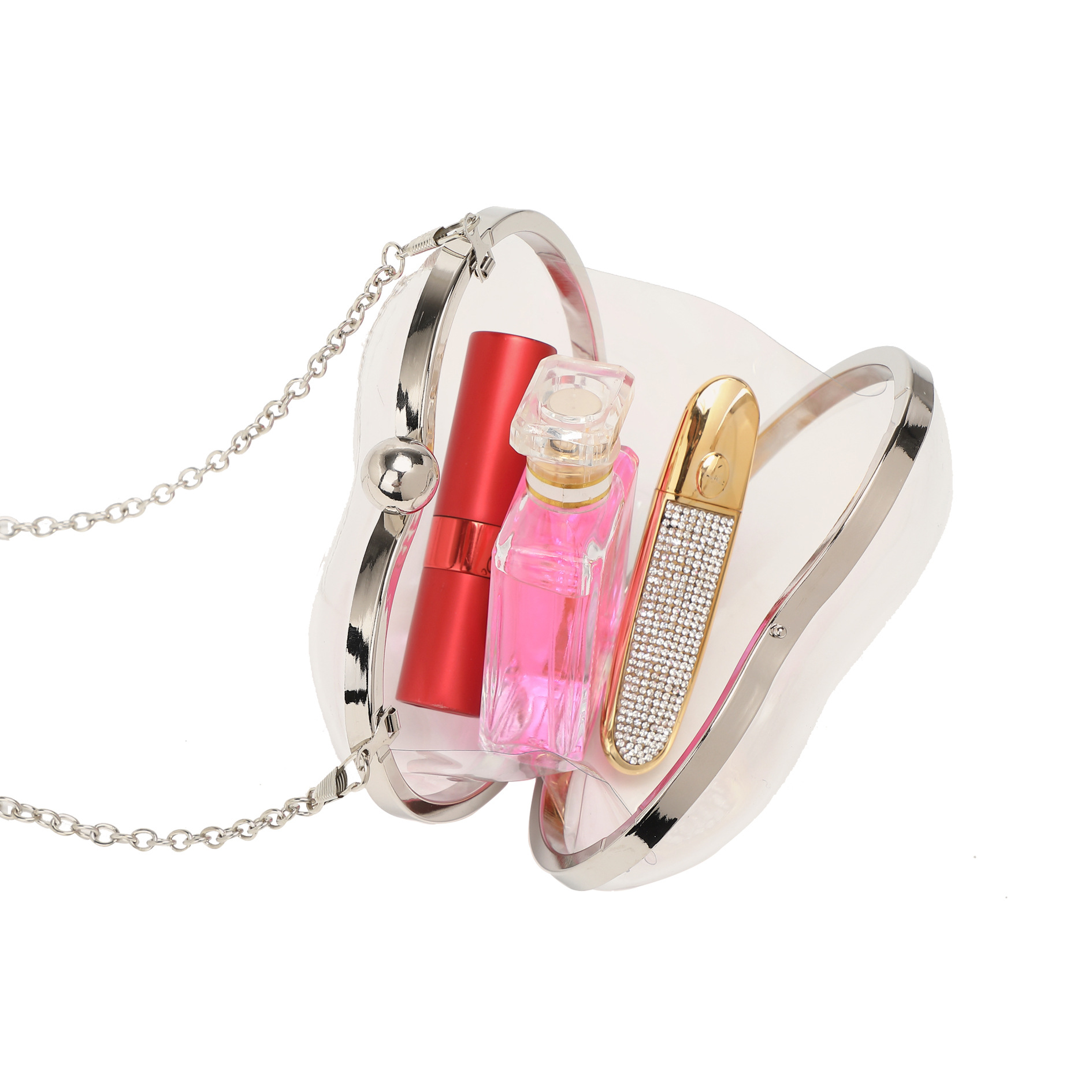 Diner acryl mini liefde clutch - Chain Crossbody Quilted recensie en prijs