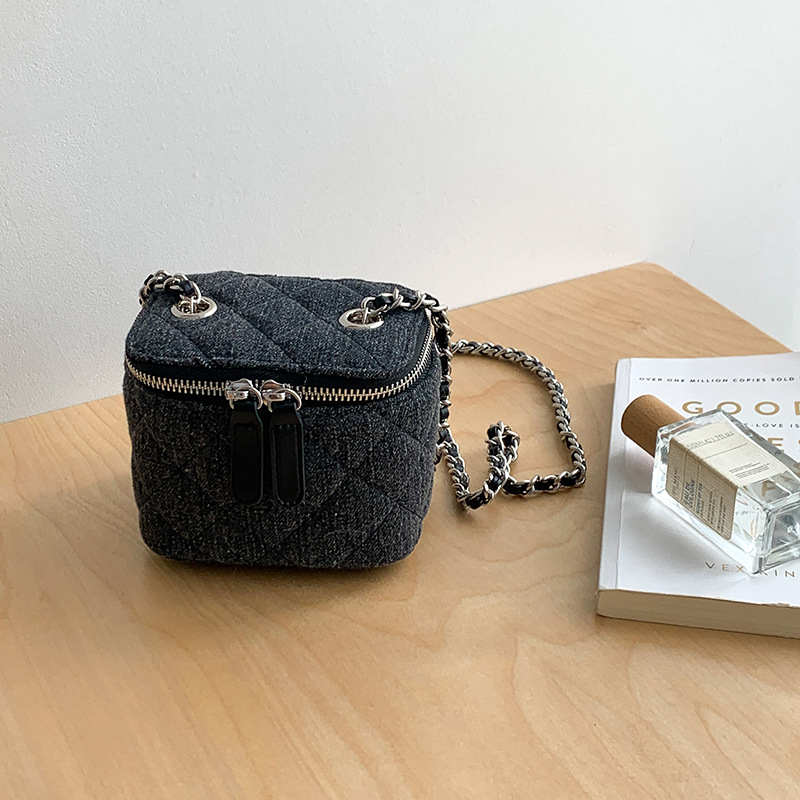 Kleine gewatteerde box crossbo - Chain Crossbody Quilted recensie en prijs