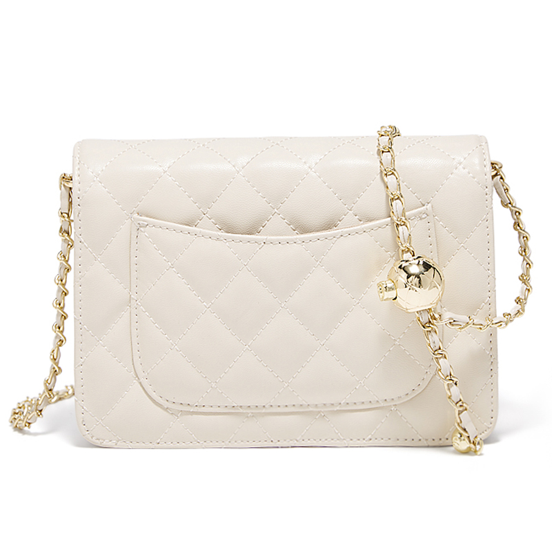 FOXER 2026 Dames Witte Gestikt - Chain Crossbody Quilted recensie en prijs