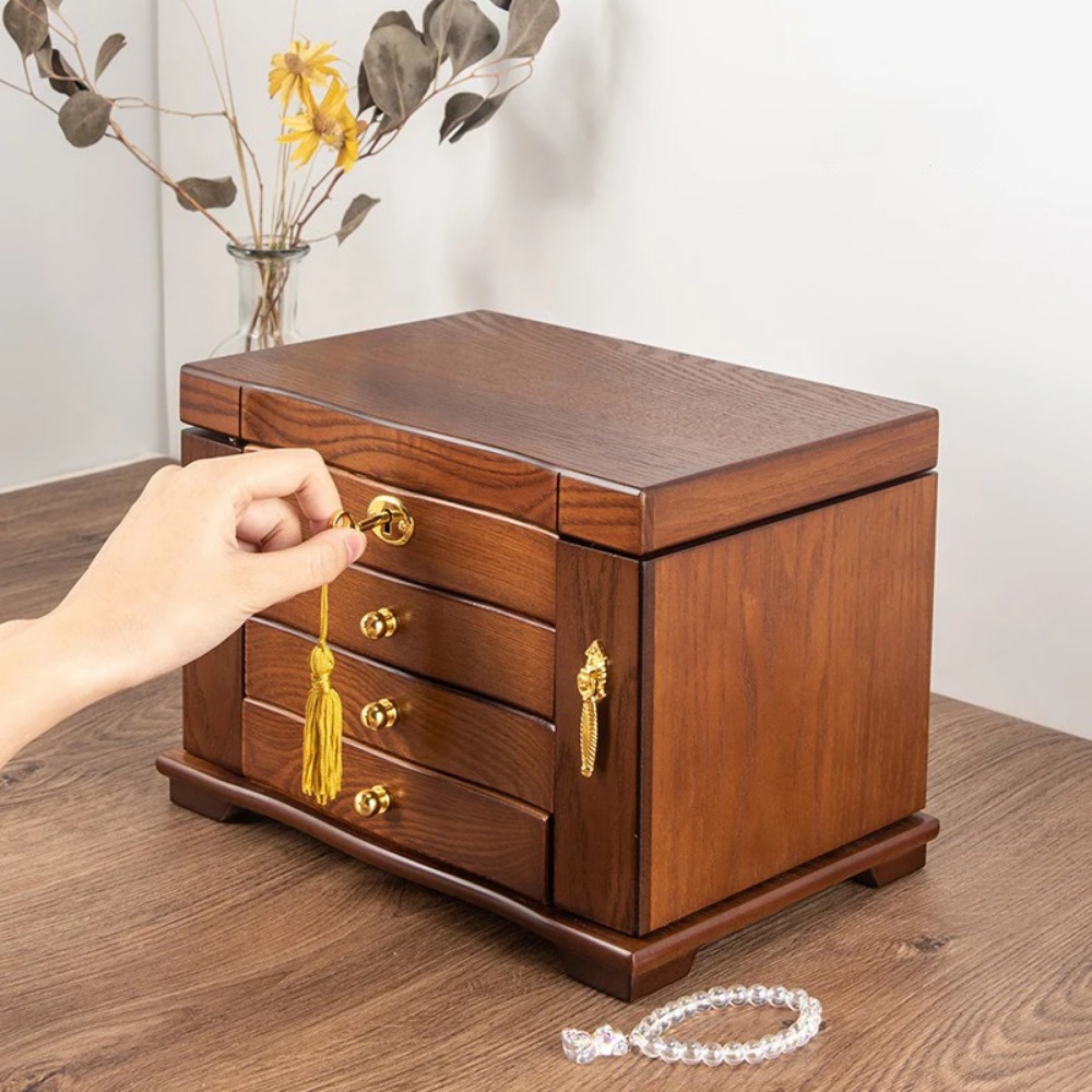 Houten Juwelendoos Organizer O - Luxury Bags List recensie en prijs