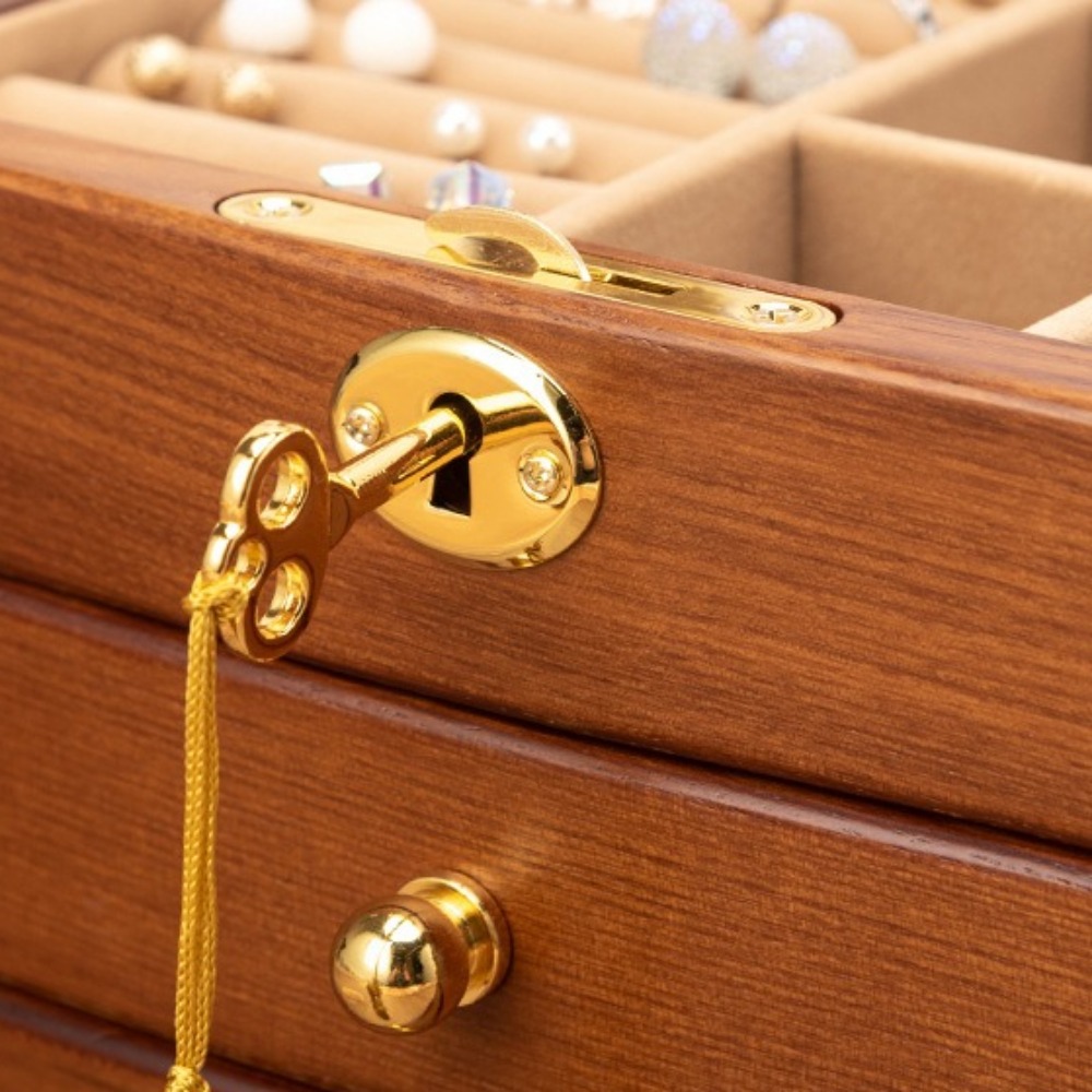 Houten Juwelendoos Organizer O - Luxury Bags List recensie en prijs