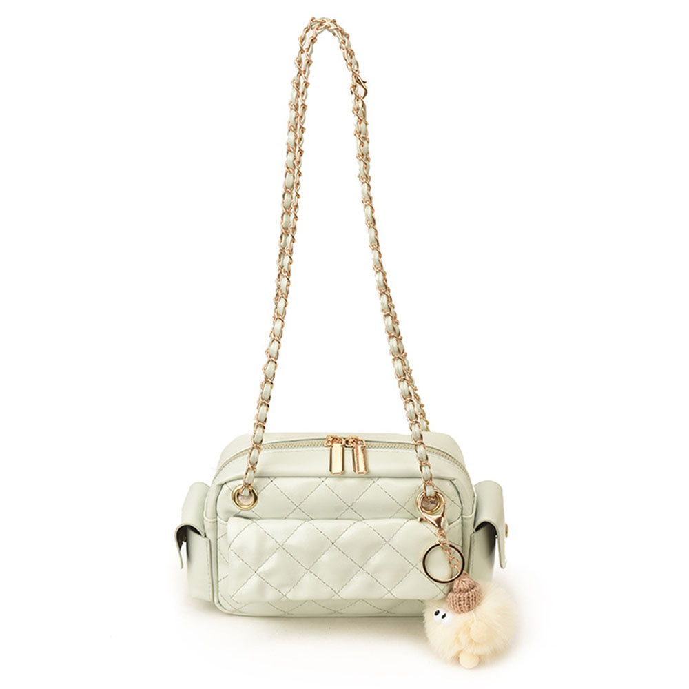 Gestikte patroon kettingdesign - Chain Crossbody Quilted recensie en prijs